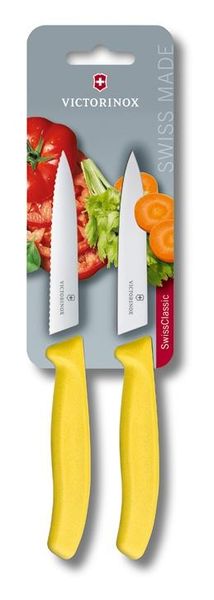 Victorinox - 2 Piece 10 cm Paring - Yellow