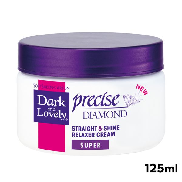 Dark and Lovely Precise Diamond Straight And Shine Relaxer Super - 125ml