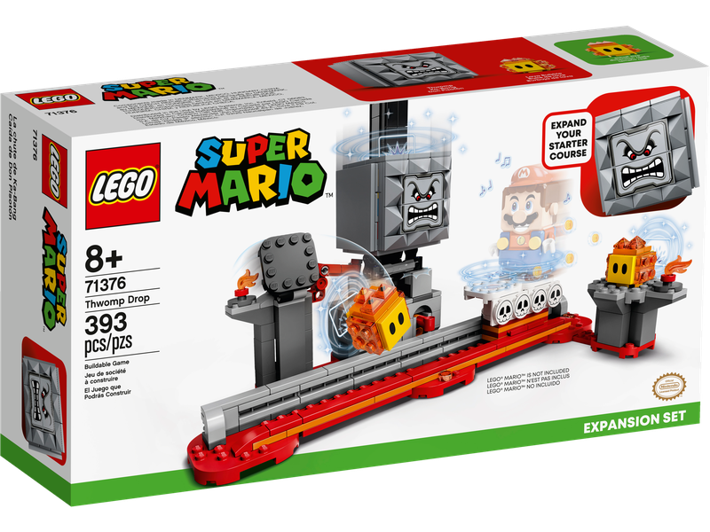 LEGO Super Mario Thwomp Drop Expansion Set - 71376