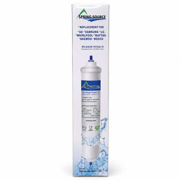 Universal Replacement Refrigerator Water Filter Compatible with Samsung LG