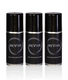ReVive Quick Drying Brush Cleaner 3-Pack