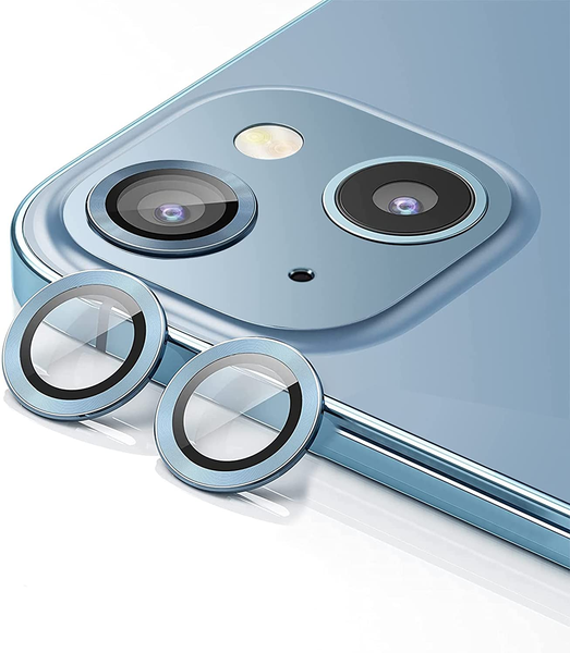 Metal Ring Camera Lens Tempered Glass Protector Compatible with Samsung Galaxy S24 Ultra