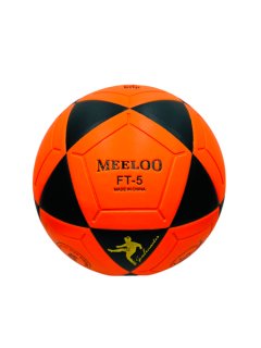 Grip Meeloo Hard Ground Soccer Ball Size 5 (Orange - Black)