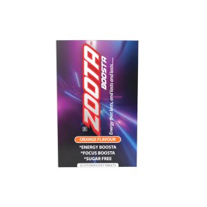 Vita-Aid Zoota Boosta (Energy Booster) Effervescent Tablets Orange 20s