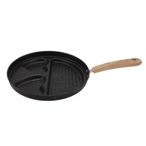 Egg Steak Divided Frying Pan 3-in-1