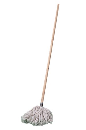 Academy Brushware String Spaghetti Mop With Wooden Handle - 365g