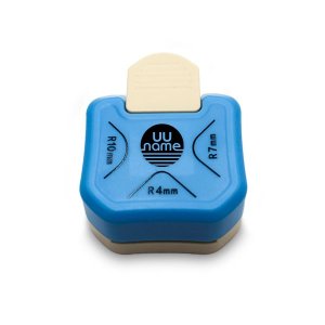 Uuname 3 in 1 R4/R7/R10mm Corner Rounder Punch Corner Trimmer Cutter-U802