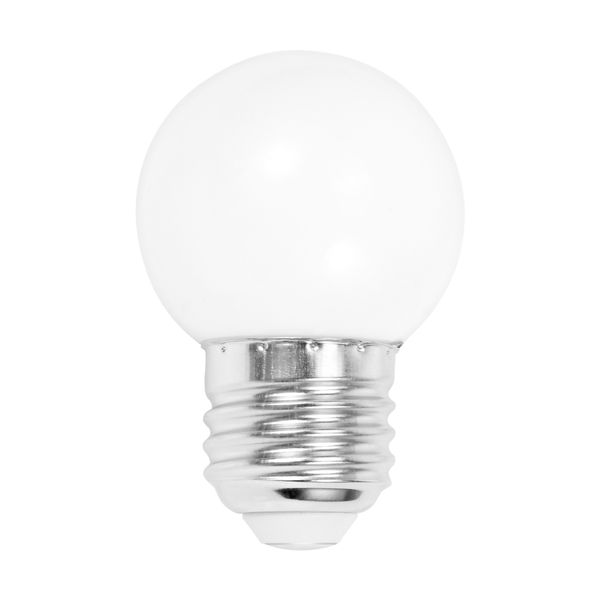 E27 LED Light White Bulb Plastic Bulb (0 5W Power White)
