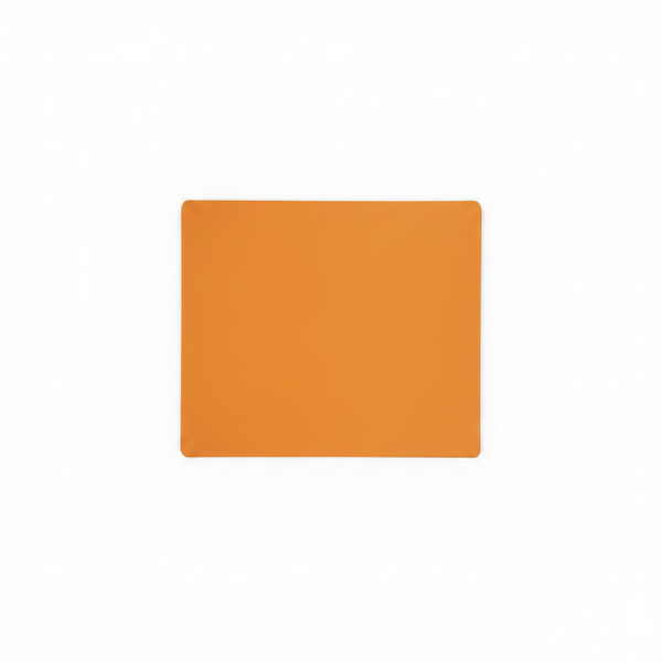 Esquire Light Orange Mouse Pad with Non-Slip Rubber Base