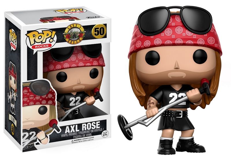 Funko Pop Rocks Guns N Roses - AXL Rose