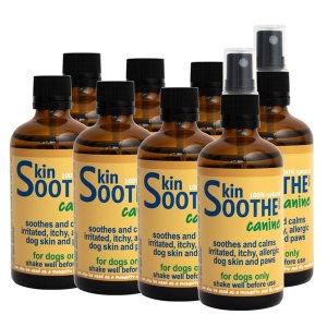 SkinSOOTHE Canine (x8Eco) - for Rash and Itchy Allergic Dog Skin - 8x100ml