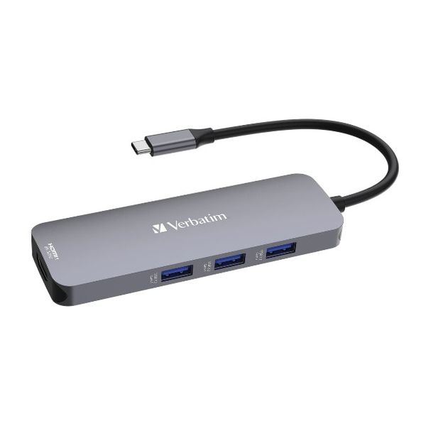 Verbatim Usb-c Pro Multiport Hub 8 Port