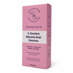 Twisted Plum C-Section Silicone Scar Patches