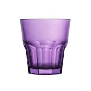 Water/Juice/Whiskey Casablanca Purple 250ml , Set of 6