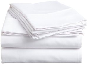 Egyptian Queen 300TC Bed Sheet Complete Set