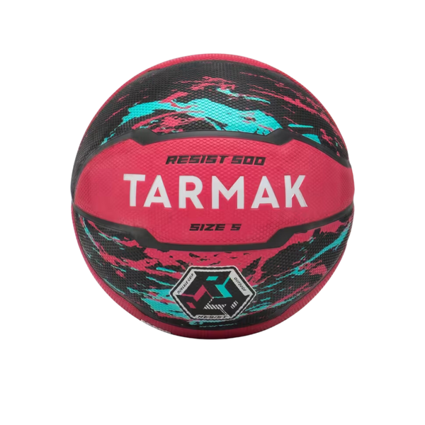 Tarmak Size 5 Basketball R500 - Pink/Black
