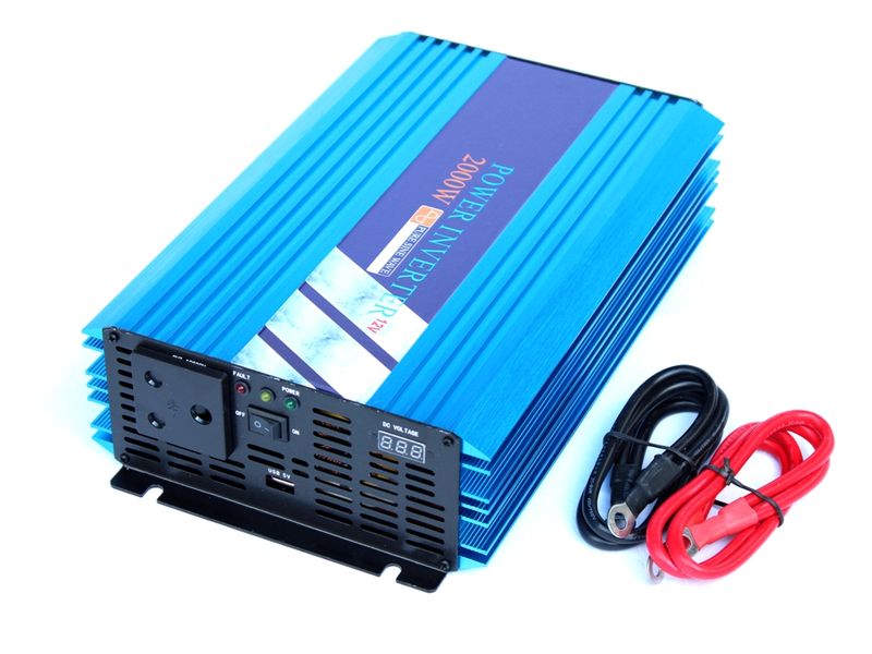 Power inverter 2000w pure sine wave
