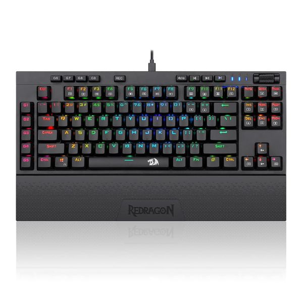 Redragon BROADSWORD PRO RGB Gaming Keyboard - Black