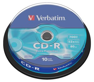 Verbatim Cd-R 52x 700mb Extra Protection Non A20