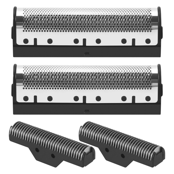 1Set Clipper Blade for Kemei Km-1102 Clipper Shaver Parts Net Silver