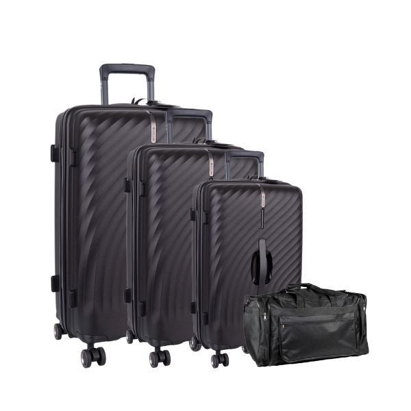 Cellini Xpedition 3-piece Luggage Set &amp; Fold Up Duffle