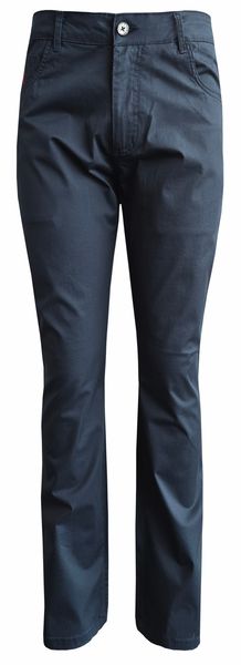 Soviet Hydrus Mens Straight Leg Fashion Chino - Navy