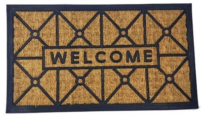 Kitchenette Coir Welcome Doormat - 40 x 70cm