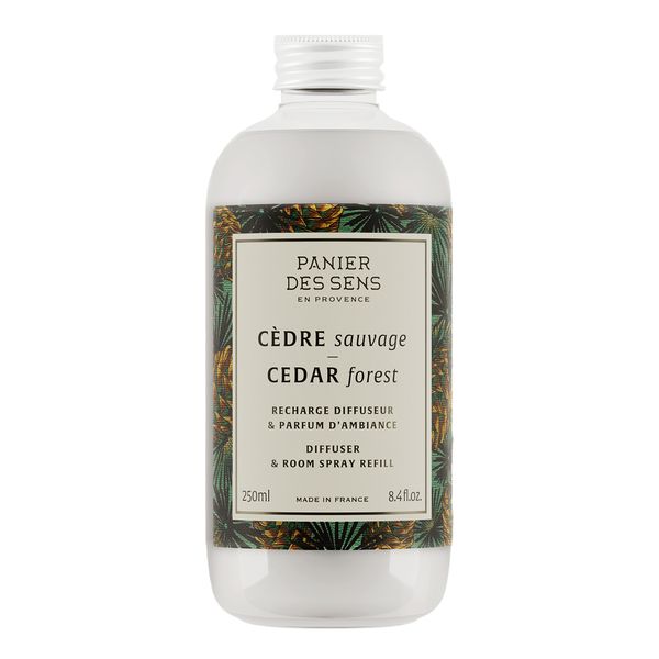 Panier des Sens - Cedar Forest Diffuser &amp; Room Spray Refill - 250ml