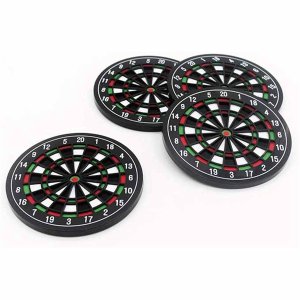 Dart Board Drink Coasters - 4 Set