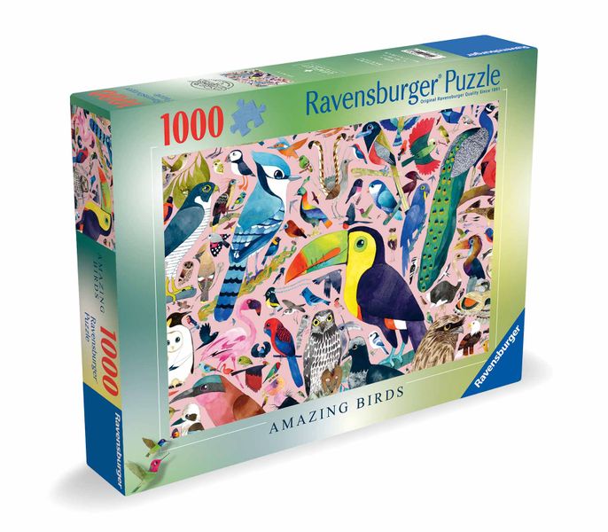 Ravensburger 1000 Piece Puzzle Matt Sewells Birds