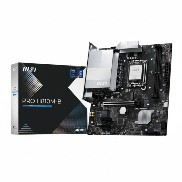 MSI H810M-B PRO M-ATX Motherboard with DDR5 Support