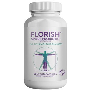 Florish - Spore Probiotics with Fulvic Acid - 60 Caps