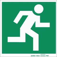 Emergency Exit Sign- 6 Pack