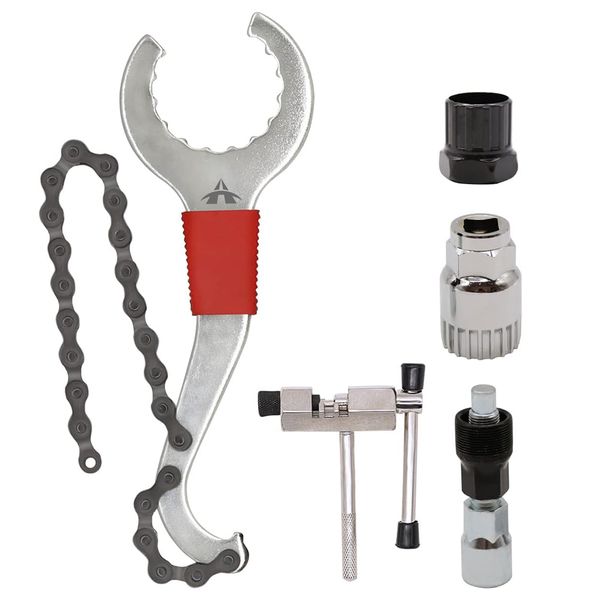 Multi-Function 5-In-1 Bicycle Repair Tool Kits for Mountain Bike Road Bike