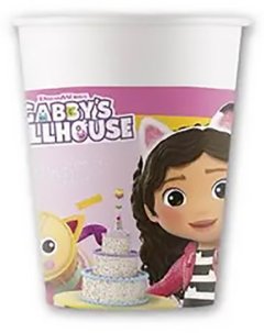 Gabbys Dollhouse Paper Cups 200ml