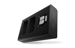 Newell Dual Channel Charger Compatible with Nikon EN-EL25 Battery