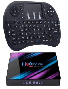 4K Android 9.0 (2+16) H96 MAX-3318 With Wi-Fi Mini Keyboard