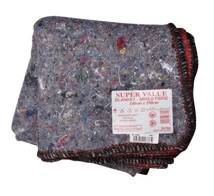 Bulk Pack x3 Super Budget Pet Blanket - 190x140cm