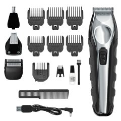 Wahl All-in-One Lithium Ion Cordless Multigroomer Beard Trimmer Kit For Men