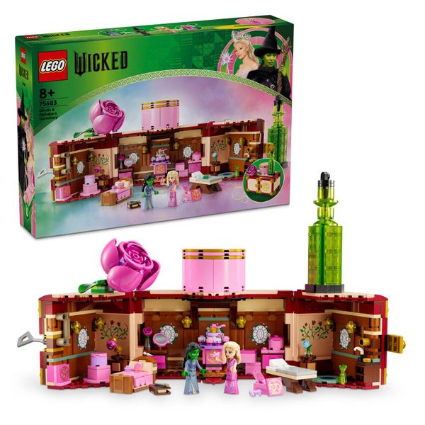 LEGO® Wicked Glinda &amp; Elphaba’s Dormitory Collectible Toy Model 75683