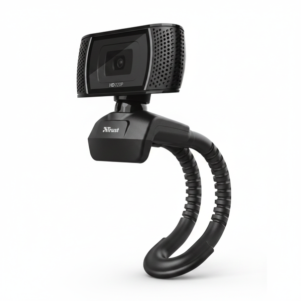 Trust HD Webcam 720p for Video Streaming and Conferencing