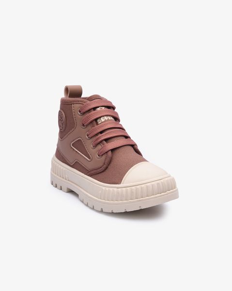 Soviet Youth Velocity Mid Cut Brown Lace Up