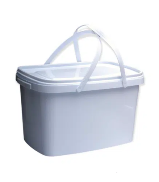 2.5Lt Rectangular Bucket with Handle &amp; Lid