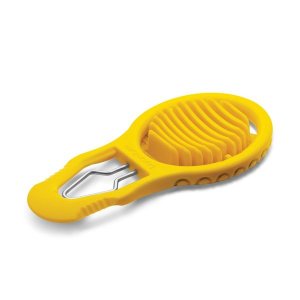 Dreamfarm 3-in-1 Eggler Egg Cracker, Peeler &amp; Slicer - Yellow