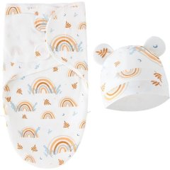 Swaddle And Hats Baby Blankets For Girls Boys Blankets Baby Gifts Breathable