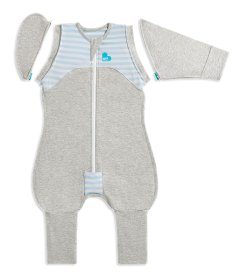 Love To Dream - Swaddle Up Transition Suit 1 Tog Blue