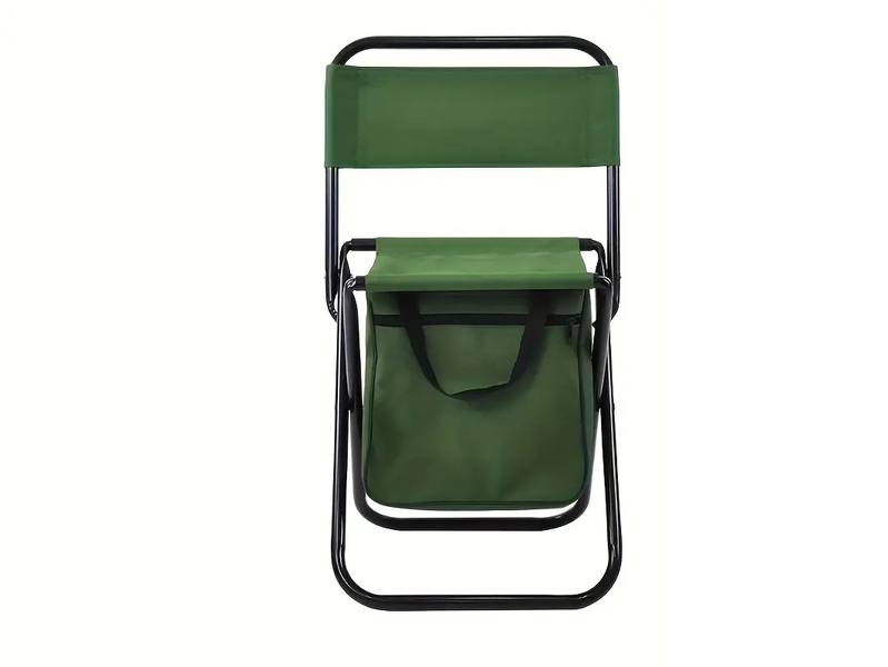 Multi-Purpose Portable Outdoor Camping Fishing Folding Chair With Storage