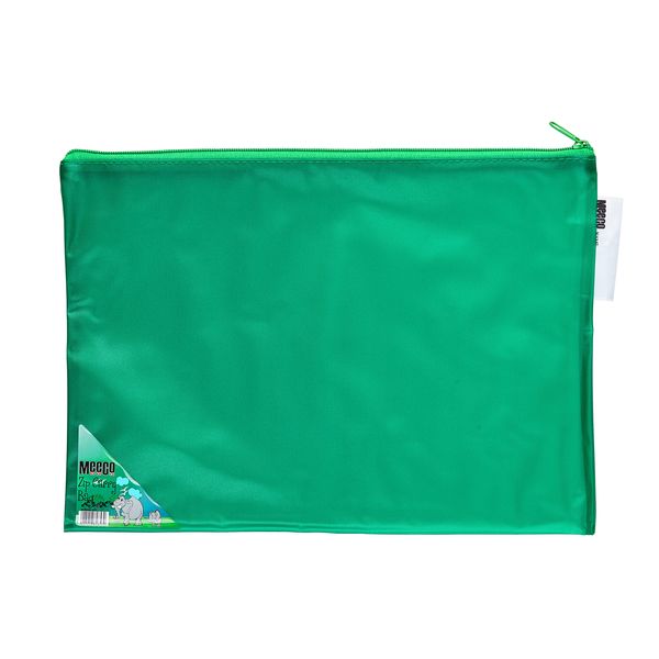 Meeco PVC Zip Carry Bag Green 5 Pack