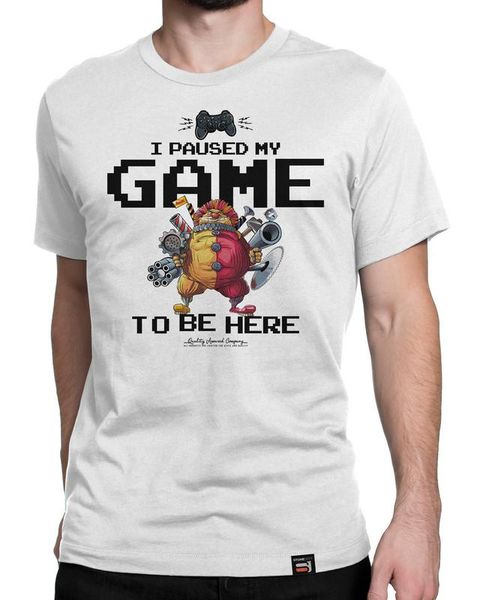 StoneDeff - I Paused My Game To Be Here T-Shirt