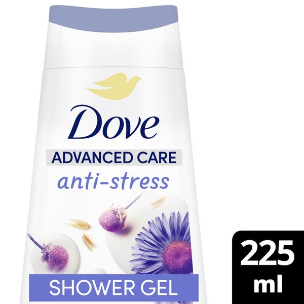 Dove Advanced Care Anti-Stress Moisturizing BodyWash 225ml
